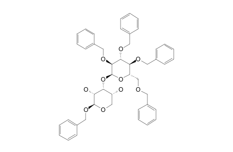 BENZYL-3-O-(2,3,4,6-TETRA-O-BENZYL-ALPHA-D-GLUCOPYRANOSYL)-BETA-D-RIBOPYRANOSIDE