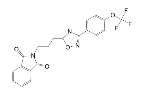 1H-isoindole-1,3(2H)-dione, 2-[3-[3-[4-(trifluoromethoxy)phenyl]-1,2,4-oxadiazol-5-yl]propyl]-