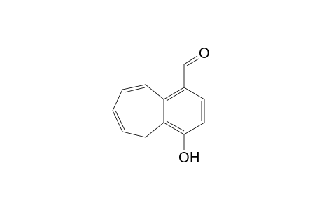 5H-Benzocycloheptene-1-carboxaldehyde, 4-hydroxy-