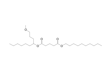 Glutaric acid, decyl 1-methoxydec-4-yl ester