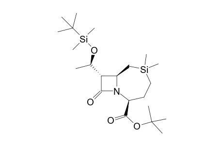 (2S,7S,8S)-8-[(1R)-1-[tert-butyl(dimethyl)silyl]oxyethyl]-5,5-dimethyl-9-oxo-1-aza-5-silabicyclo[5.2.0]nonane-2-carboxylic acid tert-butyl ester
