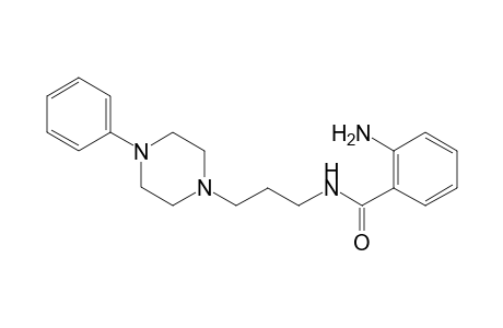1-[(3'-(2"-Amino-N-benzamido)propyl]-4-phenylpiperazine