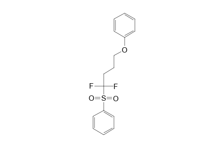 1,1-DIFLUORO-4-PHENOXYBUTYL-PHENYL-SULFONE