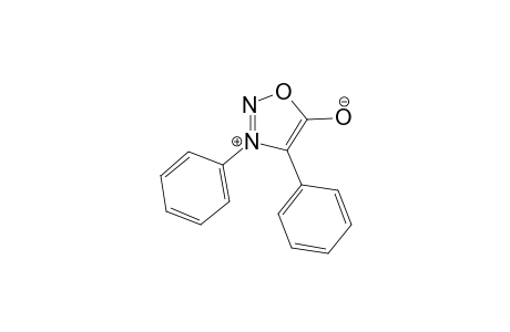 1,2,3-Oxadiazolium, 2,5-dihydro-5-oxo-3,4-diphenyl-, inner salt