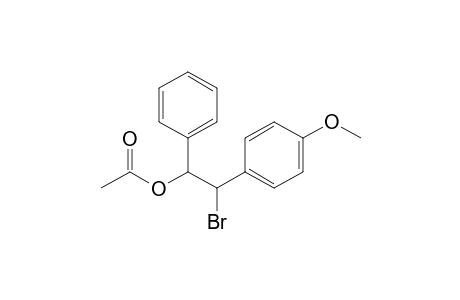 syn/anti-2-Bromo-1-phenyl-2-(4-methoxyphenyl)ethanol acetate