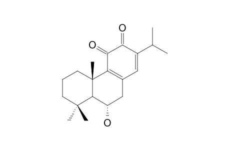 6-ALPHA-HYDROXY-11,12-DIOXO-8,13-ABIETA-DIENE