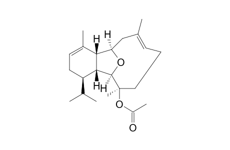 (-)-3-Acetoxycladiella-6,11-diene