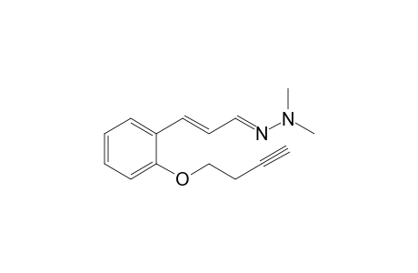 N-[(E)-[(E)-3-(2-but-3-ynoxyphenyl)prop-2-enylidene]amino]-N-methyl-methanamine