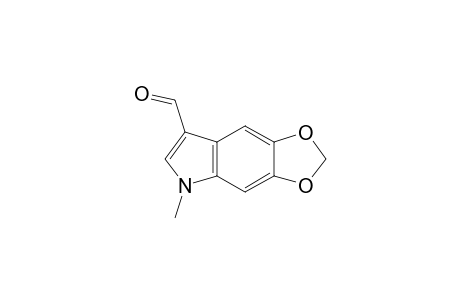5,6-Methylenedioxy-1-methylindole-3-carbaldehyde