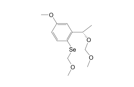 (S)-4-METHOXY-2-(1-METHOXYMETHOXYETHYL)-1-METHOXYMETHYLSELENYLBENZENE