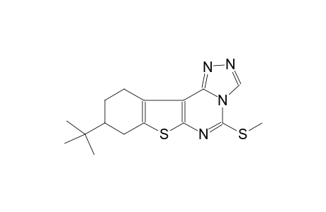 benzo[4,5]thieno[3,2-e][1,2,4]triazolo[4,3-c]pyrimidine, 9-(1,1-dimethylethyl)-8,9,10,11-tetrahydro-5-(methylthio)-