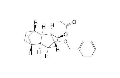 1,4:5,8-Dimethanonaphthalen-2-ol, decahydro-9-(phenylmethoxy)-, acetate, (1.alpha.,2.beta.,4.alpha.,4a.alpha.,5.beta.,8.beta.,8a.alpha.,9R*)-