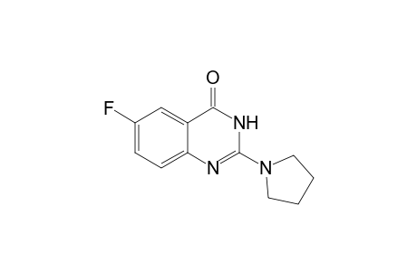 6-Fluoro-2-(pyrrolidin-1-yl)quinazolin-4(3H)-one
