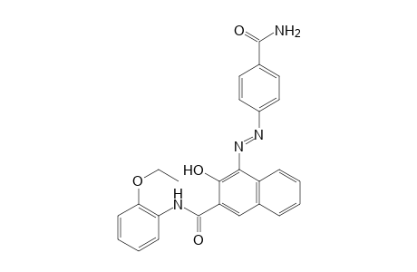 4-Aminobenzamide -> 2-hydroxynaphthoic arylide-2-ethoxyanilide