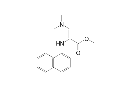 (Z)-Methyl 3-(dimethylamino)-2-[(naphthalen-1-yl)amino]acrylate