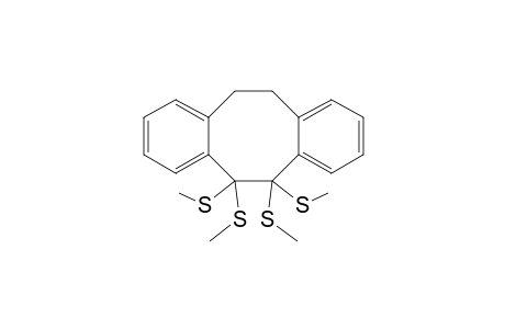 5,6,11,12-Tetrahydro-5,5,6,6-tetrakis(methylthio)dibenzo[a,e]cyclooctene