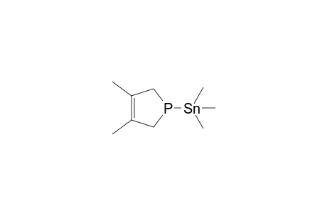 1-Trimethylstannyl-3,4-dimethyl-3-phospholene