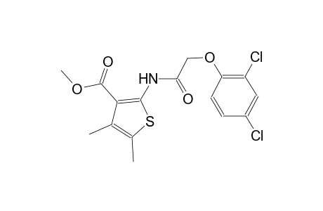 methyl 2-{[(2,4-dichlorophenoxy)acetyl]amino}-4,5-dimethyl-3-thiophenecarboxylate