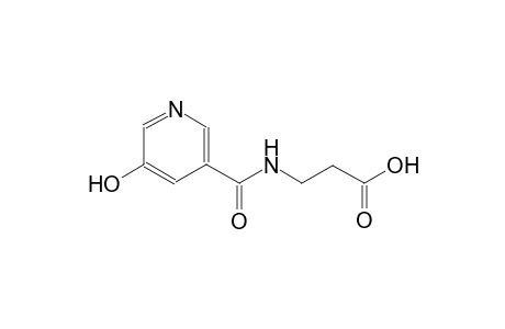 beta-alanine, N-[(5-hydroxy-3-pyridinyl)carbonyl]-