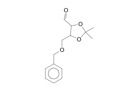 1,3-Dioxolane, 5-benzyloxymethyl-2,2-dimethyl-4-formyl- (5R)-