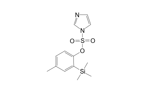 4-Methyl-2-(trimethylsilyl)phenyl imidazolsulfonate
