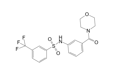 Benzenesulfonamide, N-[3-(4-morpholinylcarbonyl)phenyl]-3-(trifluoromethyl)-