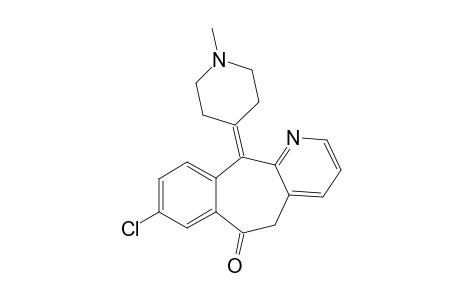 8-Chloro-5,11-dihydro-11-(1-methyl-4-piperidinylidene)-6H-benzo[5,6]cyclohepta[1,2-b]pyridine-6-one
