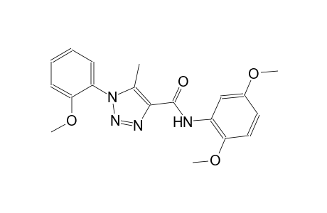 1H-1,2,3-triazole-4-carboxamide, N-(2,5-dimethoxyphenyl)-1-(2-methoxyphenyl)-5-methyl-