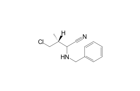 (3R)-2-(benzylamino)-4-chloro-3-methyl-butanenitrile