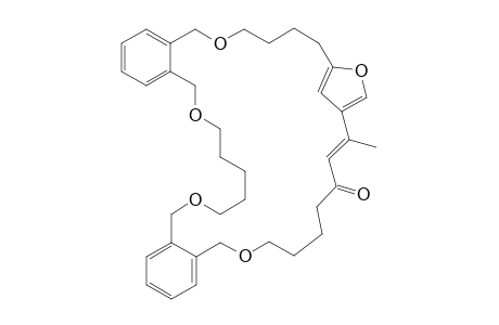 1,25-Di(2-furyl)-5,10,16,21-tetraoxadibenzo[7,8:18,19]pentacosane