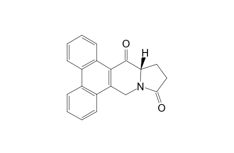 (9aS)-Hexahydrodibenzo[a,c]cyclohexano[b]indolizine-9,12-dione