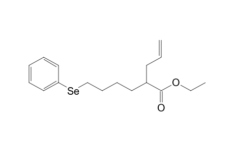 Ethyl 6-benzeneselenyl-2-(2-propen-1-yl)hexanoate