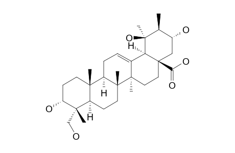 3-ALPHA,19-BETA,21-ALPHA,23-TERAHYDROXYTARAXAST-12-EN-28-OIC-ACID