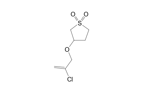 3-[(2-chloroallyl)oxy]tetrahydrothiophene, 1,1-dioxide