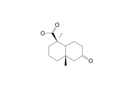 (1S,4AR)-PERHYDRO-1,4A-DIMETHYL-6-OXONAPHTHALENE-1-CARBOXYLIC-ACID