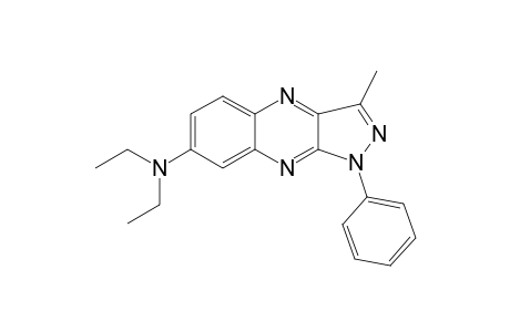 1H-pyrazolo[3,4-b]quinoxalin-7-amine, N,N-diethyl-3-methyl-1-phenyl-