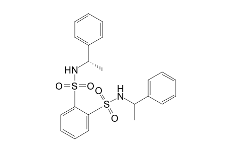N,N'-Bis((S)-1-Phenylethyl)-1,2-benzenedisulfonamide