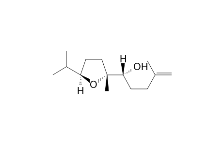(trans -E)-2-[1'-Hydroxy-4'-methylpent-4'-en-1'-yl]-5-isopropyl-2-methyl-tetrahydrofuran