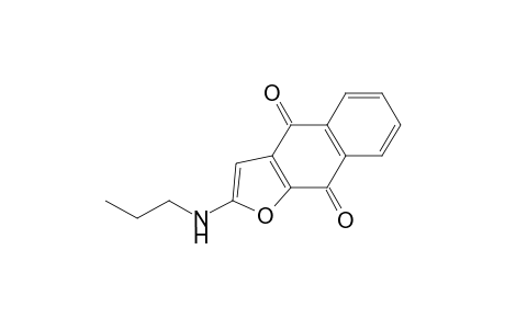 2-(propylamino)benzo[f]benzofuran-4,9-dione