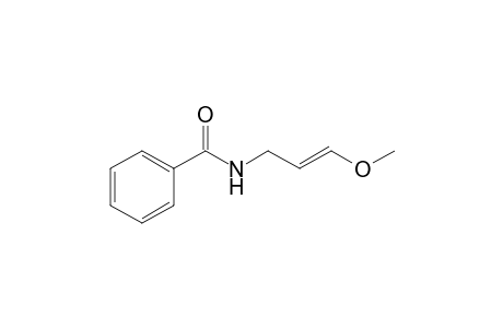 (E)-3-Benzoylamino-1-methoxyprop-1-ene
