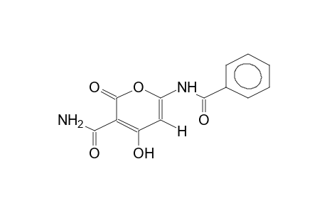 6-BENZOYLAMINO-4-HYDROXY-2-OXOPYRAN-3-CARBOXAMIDE