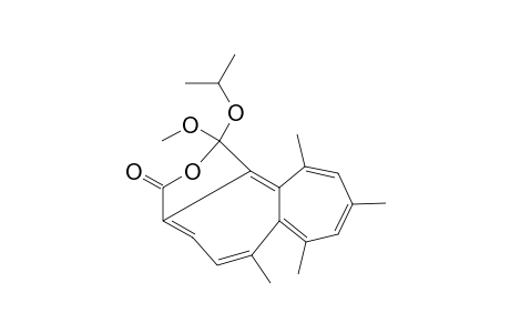 (PM,3RS)-3-Isopropoxy-3-methoxy-9,11,13,15-tetramethyl-4-oxatricyclo[8.5.0.0(2,6)]pentadeca-1,6,8,10,12,14-hexaen-5-one