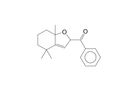 (4,4,7a-Trimethyl-2,4,5,6,7,7a-hexahydro-1-benzofuran-2-yl)(phenyl)methanone