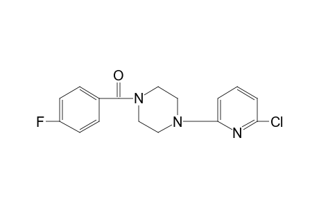1-(6-CHLORO-2-PYRIDYL)-4-(p-FLUOROBENZOYL)PIPERAZINE