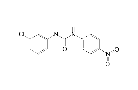 1-(3-Chlorophenyl)-1-methyl-3-(2-methyl-4-nitro-phenyl)urea