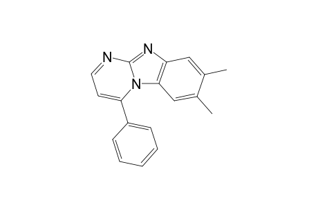 7,8-Dimethyl-4-phenylpyrimido[1,2-a]benzimidazole