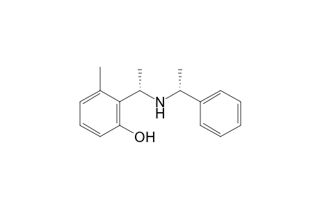3-Methyl-2-[(S)-1-((R)-1-phenyl-ethylamino)-ethyl]-phenol