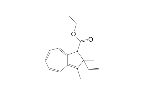 Ethyl 2,3-dimethyl-2-(ethenyl)azulene-1-carboxylate