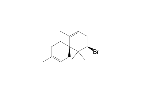 Spiro[5.5]undeca-1,8-diene, 4-bromo-1,5,5,9-tetramethyl-, (4R-cis)-
