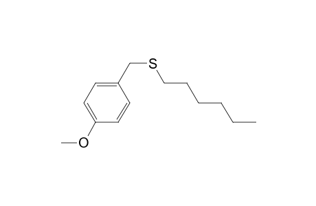 1-[(4-Methoxybenzyl)thio]hexane